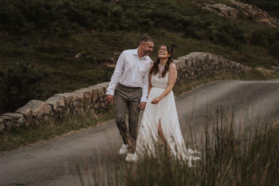 Wastwater, The Lake District elopement – Hazel and Alex