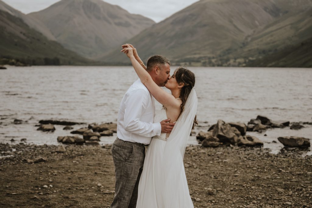 Elopement photography in The Lake District, Cumbria.