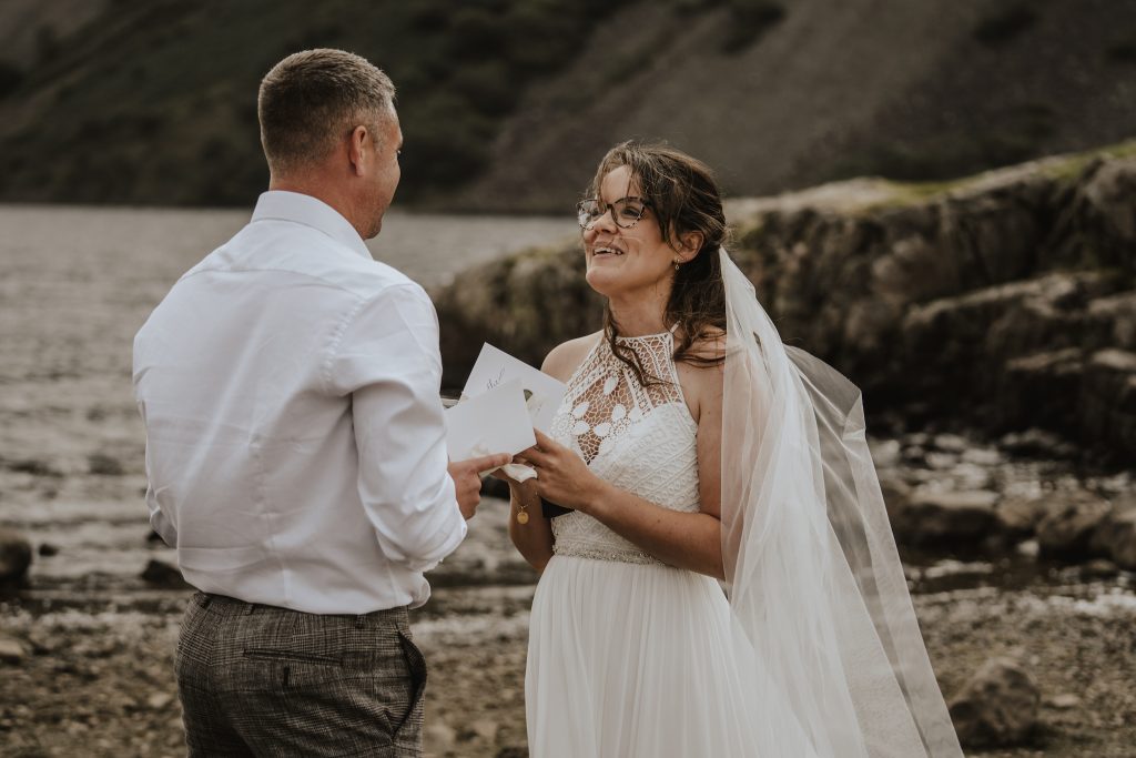Private vows in a Lake District elopement.