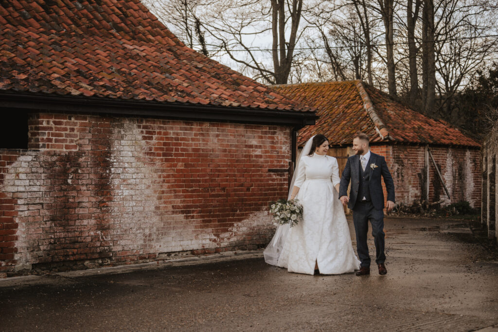 Suffolk wedding photographer at Bruisyard Country Estate