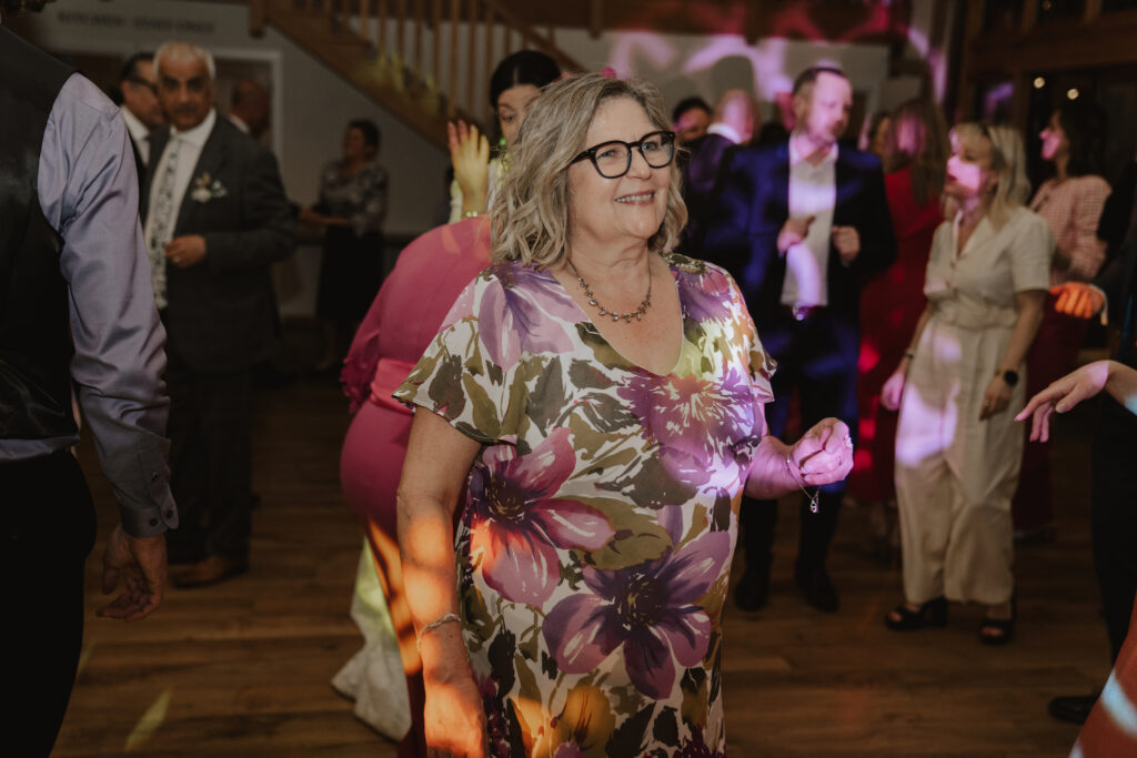 Party moments on the dance floor at Bruisyard Country Estate