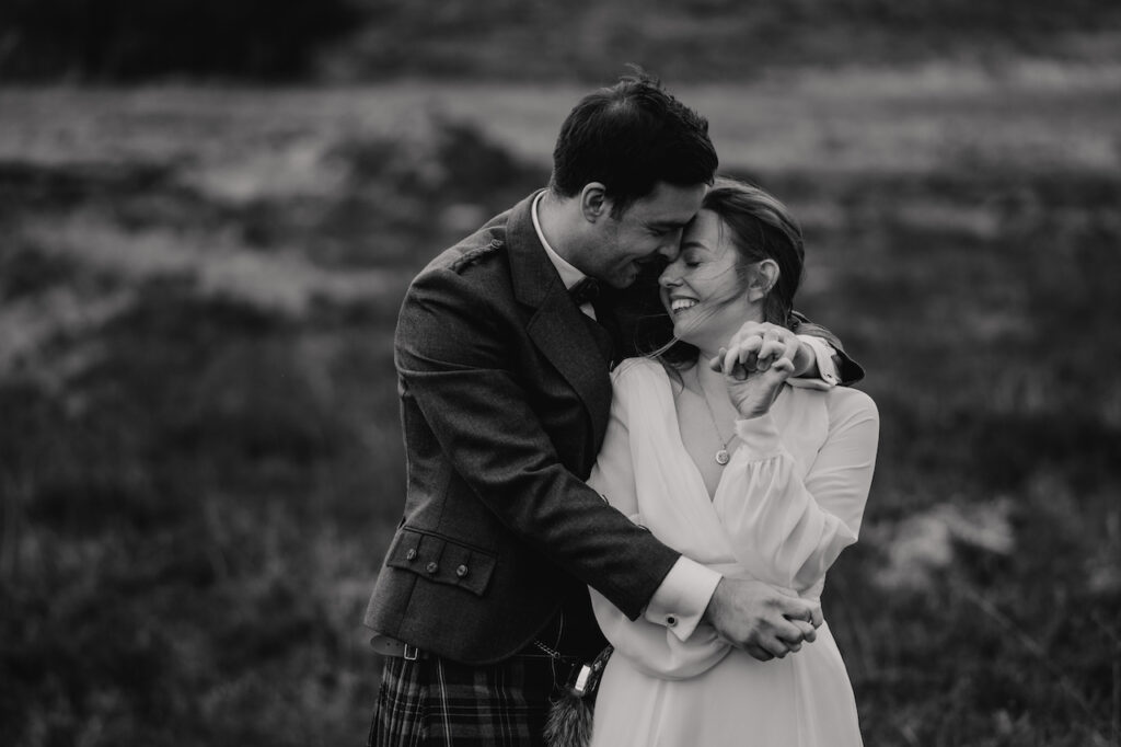 Glencoe elopement photographer capturing a Scotland elopement