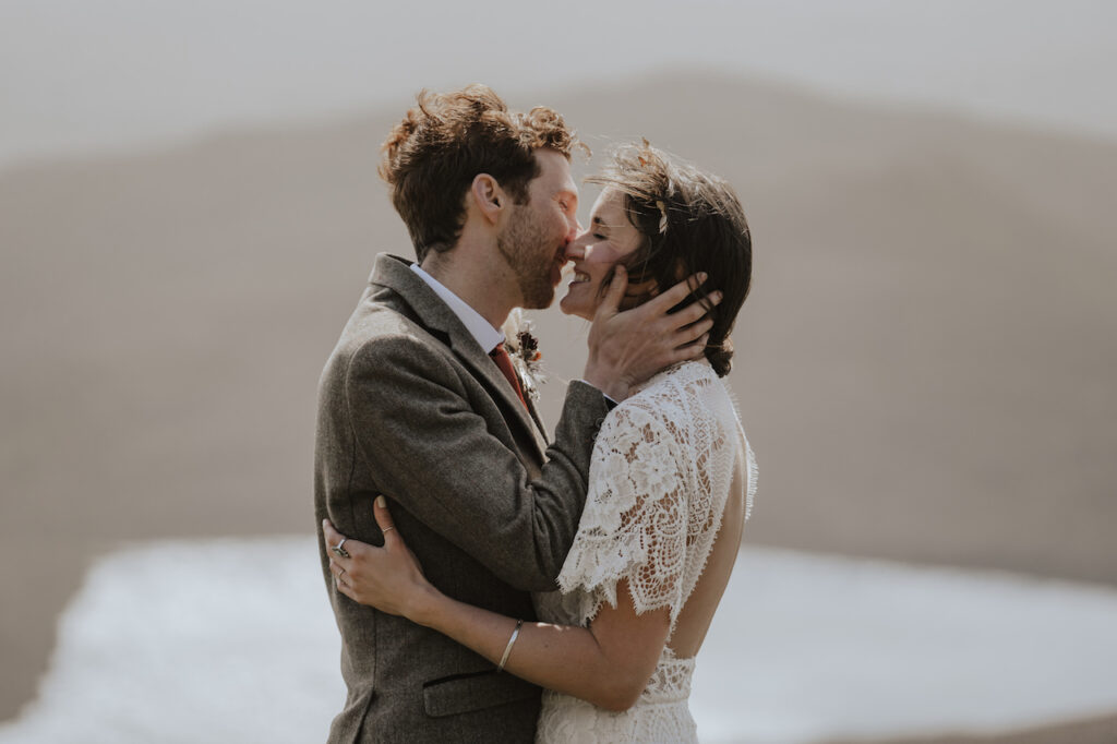 Scotland eloped couple on the Isle of Skye