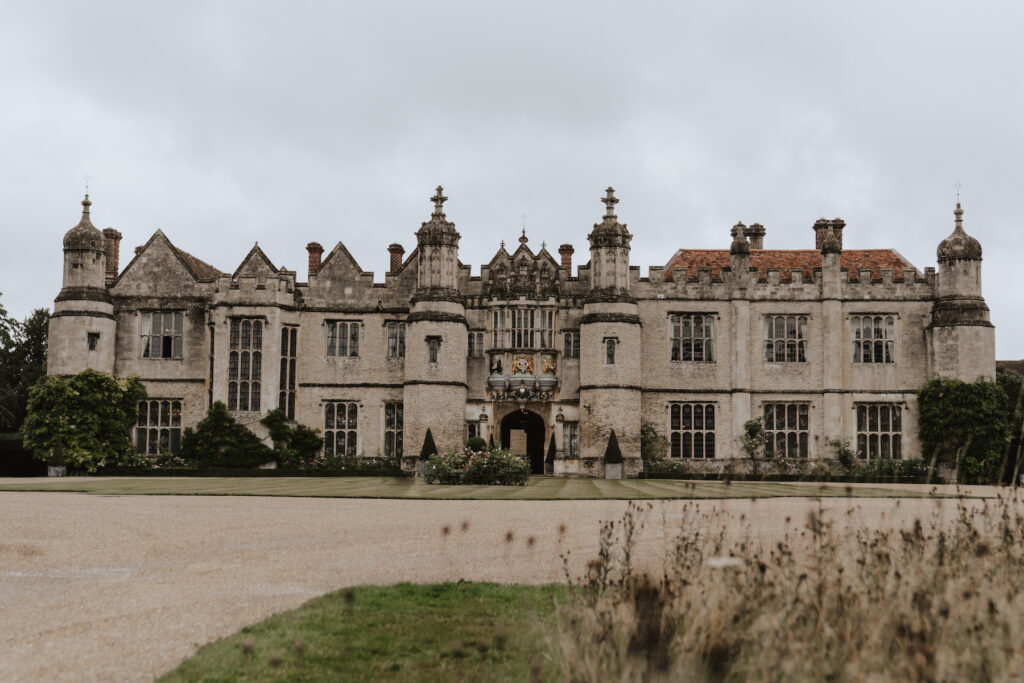 The main building at Hengrave Hall