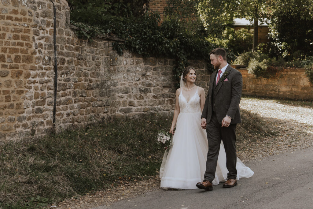 The couples portrait session in the midlands captured by the wedding photographer