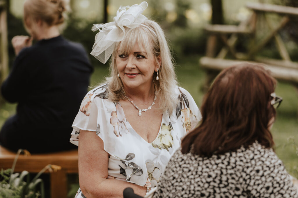 Candid moments during Crockwell Farm drinks reception