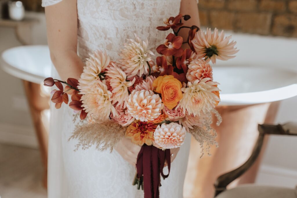 Photography details of the bouquet in Crockwell Farm