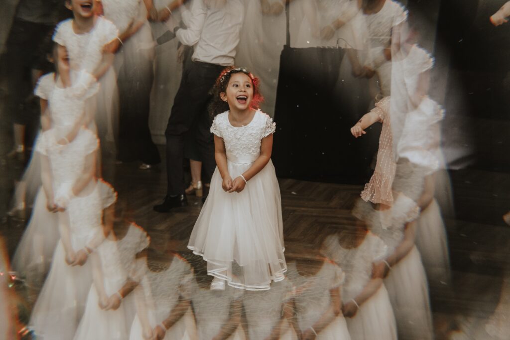 Dance floor moments at Crockwell Farm wedding