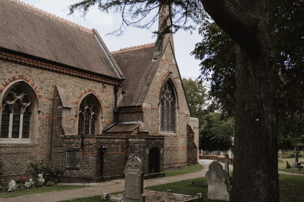Essex photographer capturing a wedding at a local church in Chelmsford