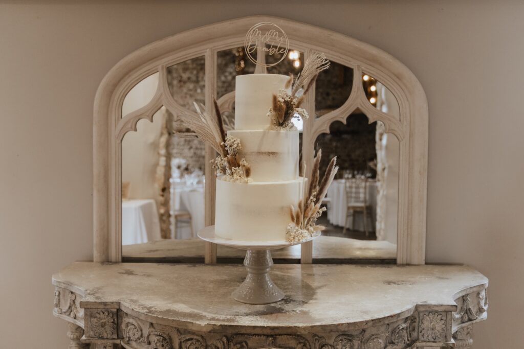 Norfolk wedding photographer capturing wedding details at Pentney Abbey in Norfolk
