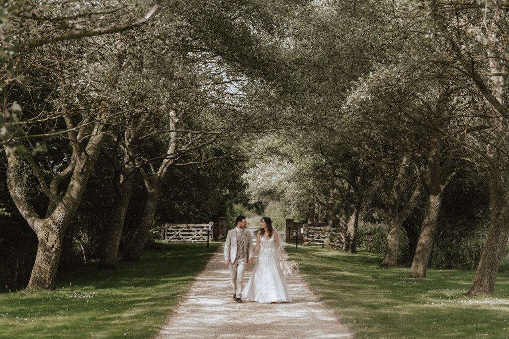 Pentney Abbey couples portraits in Norfolk