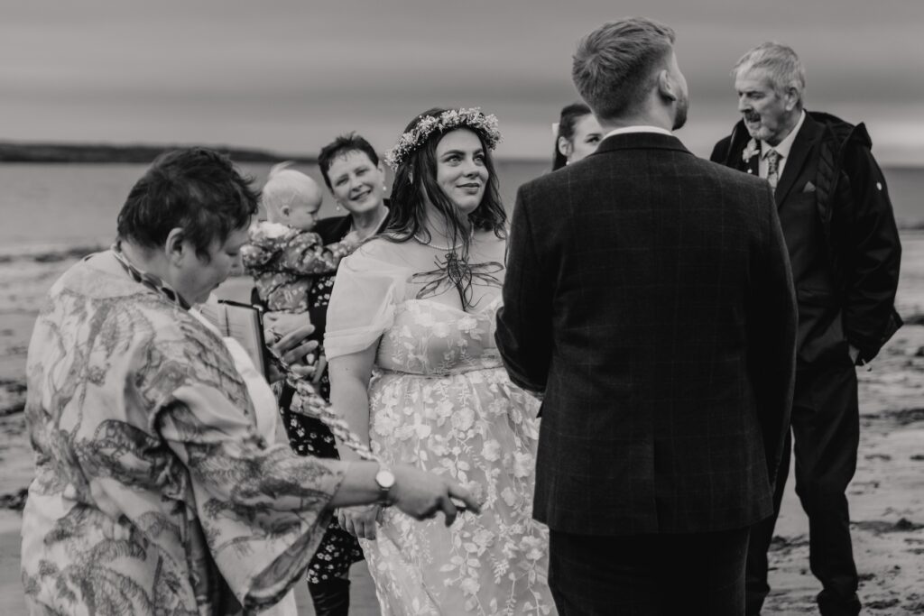 The elopement ceremony in Scotland