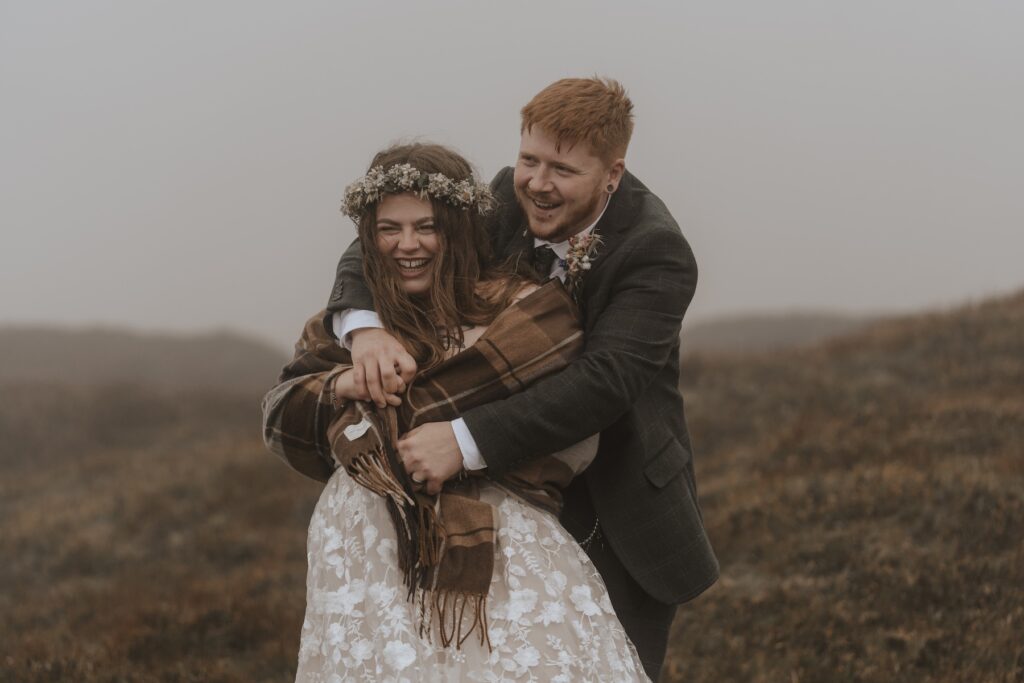 Scotland elopement photographer in Quiraing on the Isle of Skye