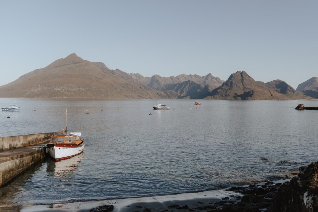 Isle of Skye elopement at Elgol in Scotland