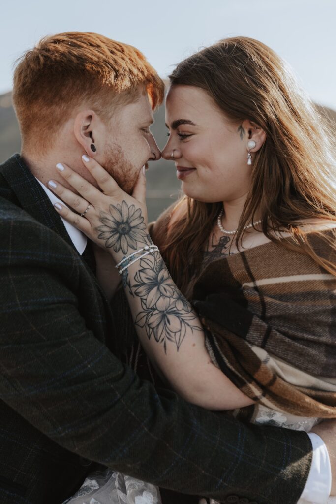 Loch Coruisk elopement captured by a Scotland elopement photographer