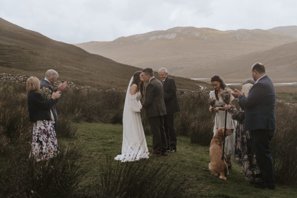 Isle of Mull elopement captured by a Scotland elopement photographer