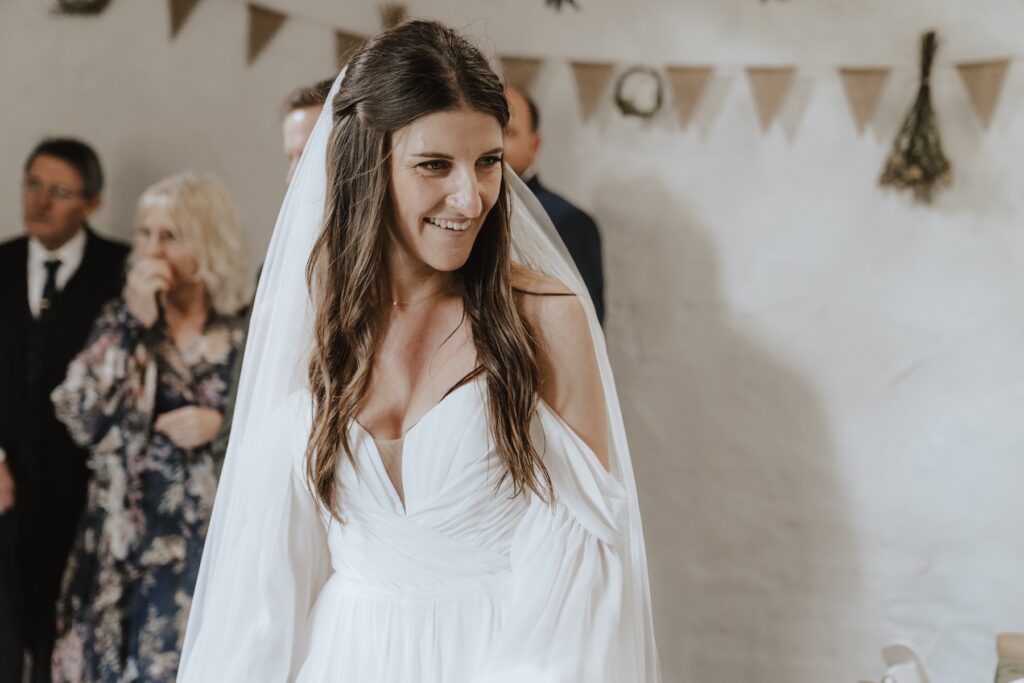 Candid moments of the couple during a Scotland elopement