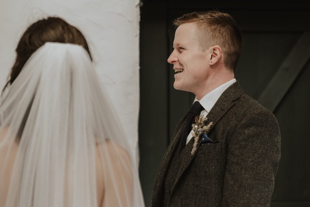 Isle of Mull capturing candid moments during a Scotland elopement