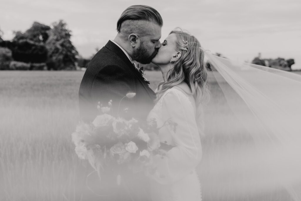 Evening portraits at Bassmead Manor Barns in St Neots, Cambridge