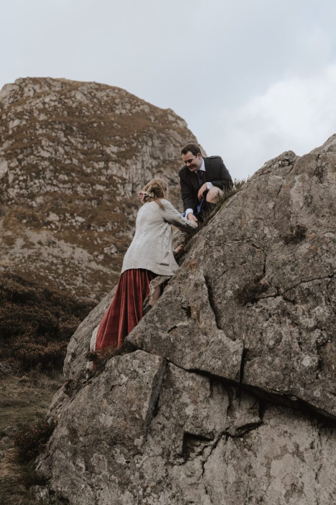 The Cairngorms elopement photographer in Scotland