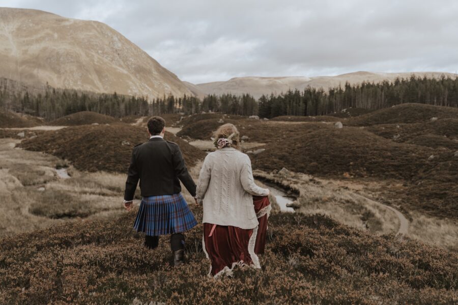 Scotland Elopement Photographer, The Cairngorms – Cat and Gavin