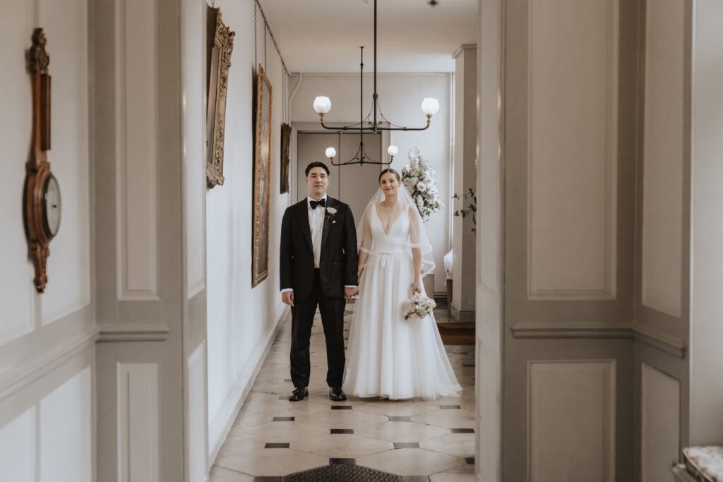 Couples portraits at Gosfield Hall in Essex