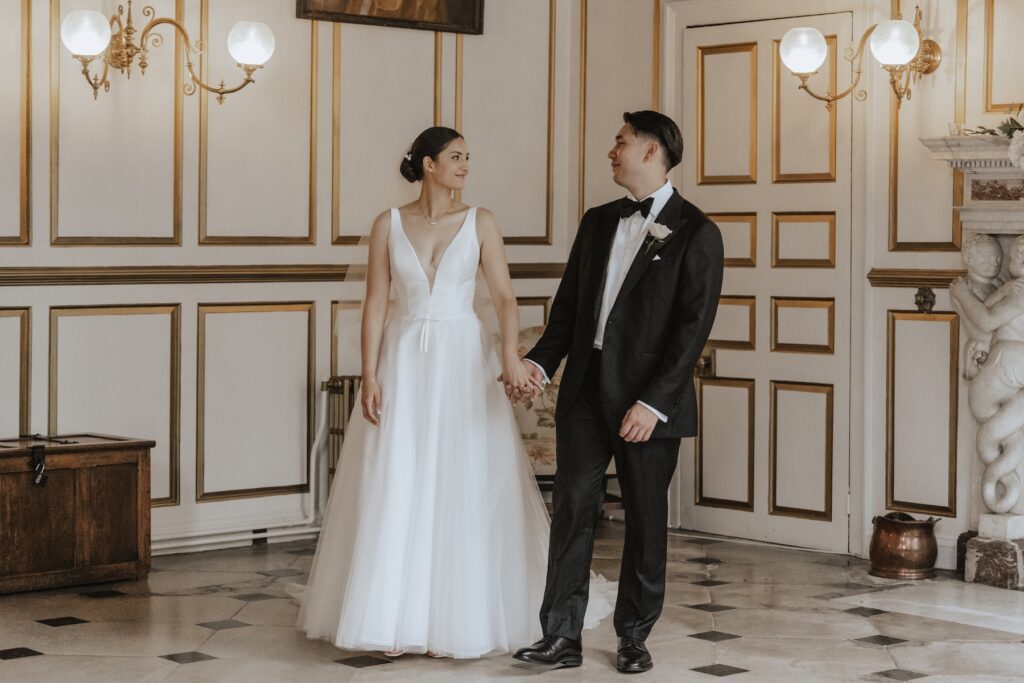 Couples portraits at Gosfield Hall