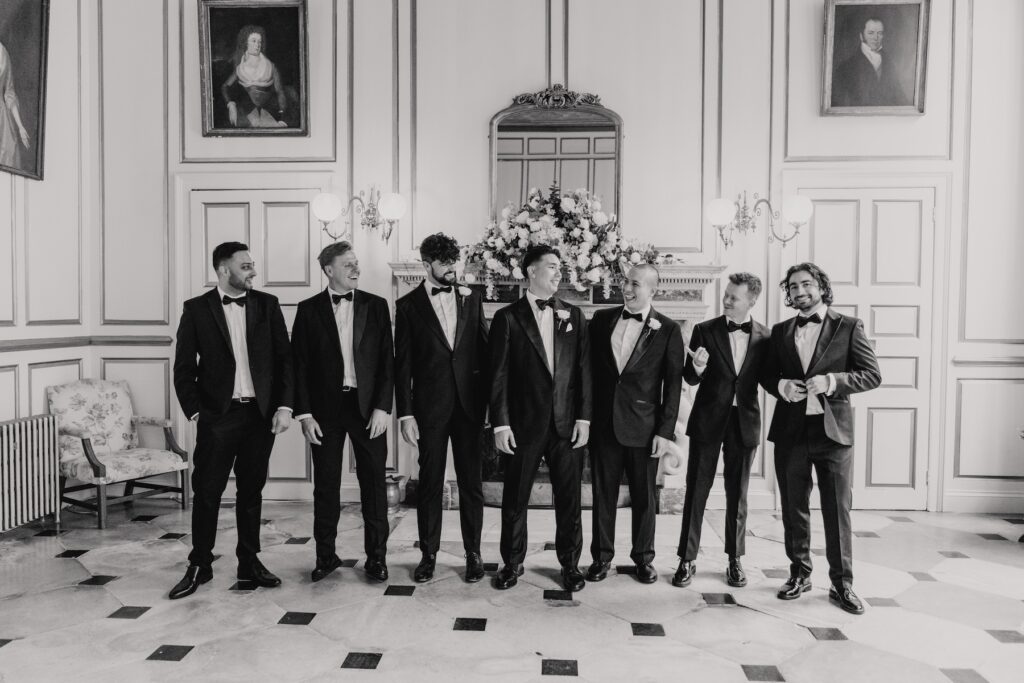 Gosfield Hall formal photos inside