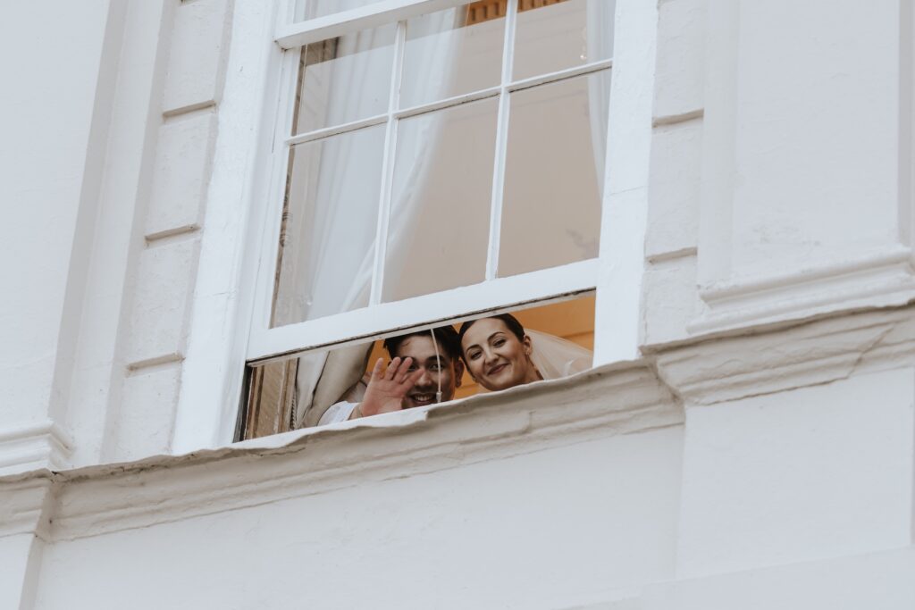 Couple candids at Gosfield Hall