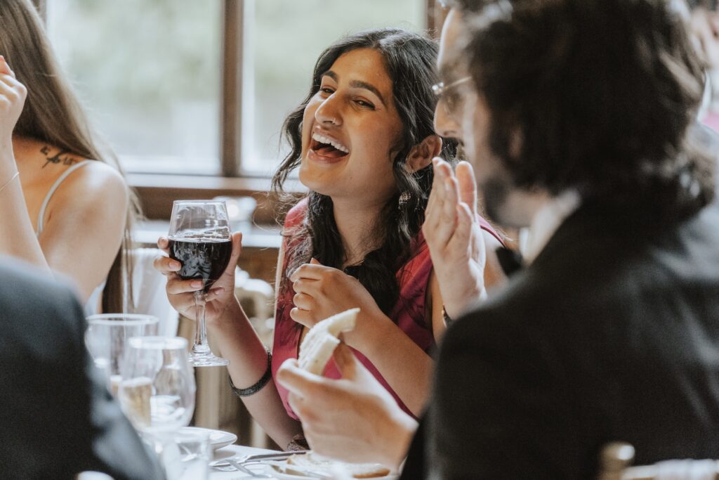 Gosfield Hall speeches in the banquet room