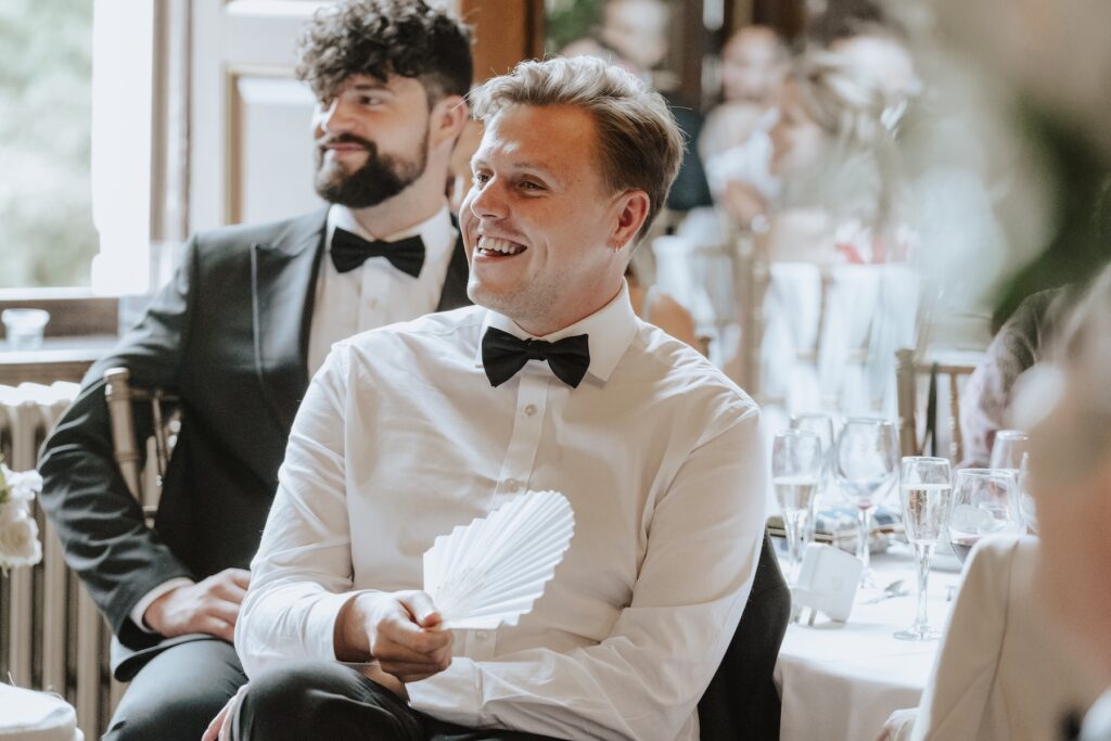 Candids of guests at Gosfield Hall