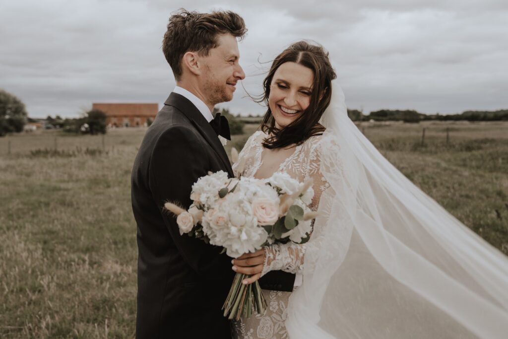 Godwick Hall wedding photographer capturing couples portraits