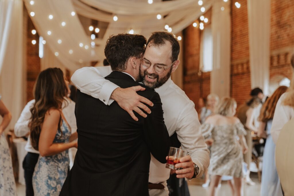 Evening celebrations captured naturally by Norfolk wedding photographer