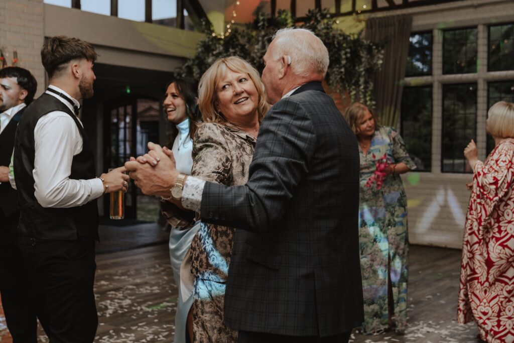 Suffolk wedding photographer capturing dance floor