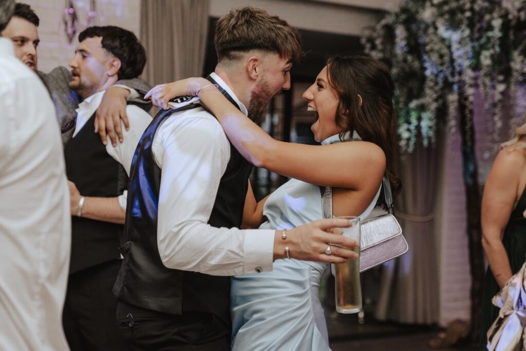 Dance floor moments at Seckford Hall