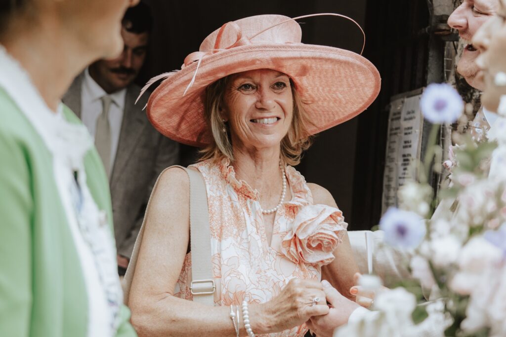 Yorkshire wedding photographer capturing candids of guests