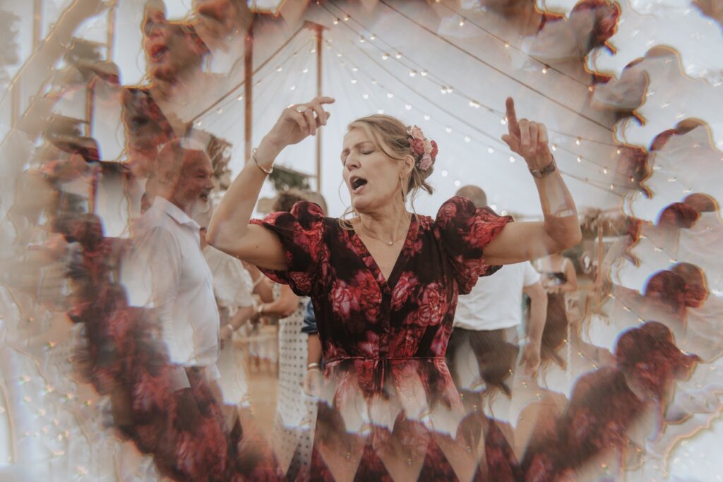 Dance floor moments of guests in Yorkshire
