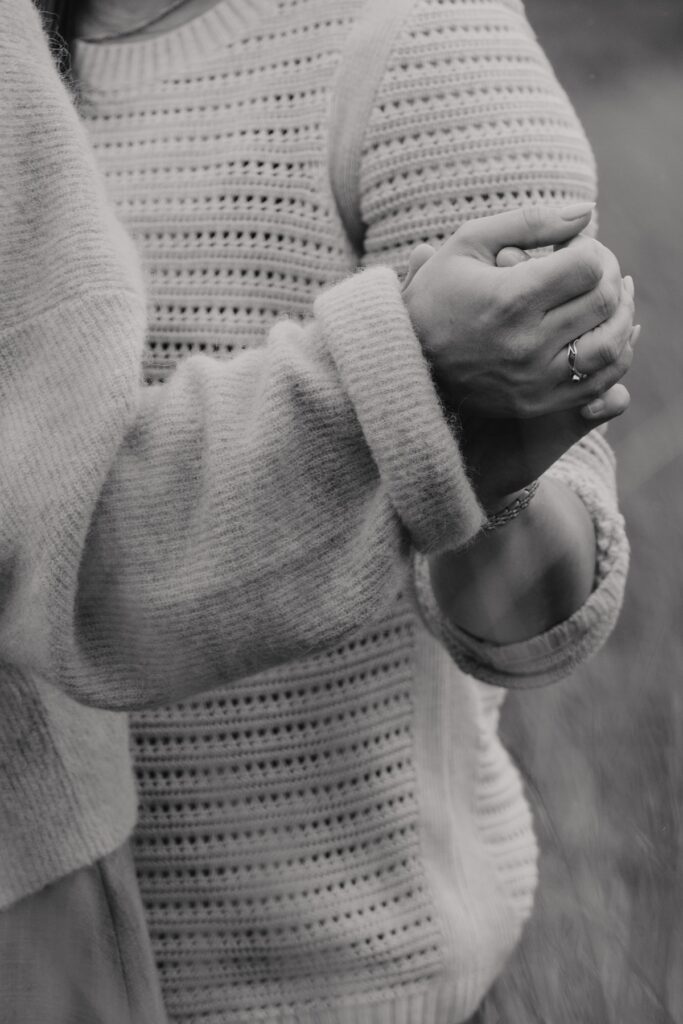 A couple on Holkaham beach