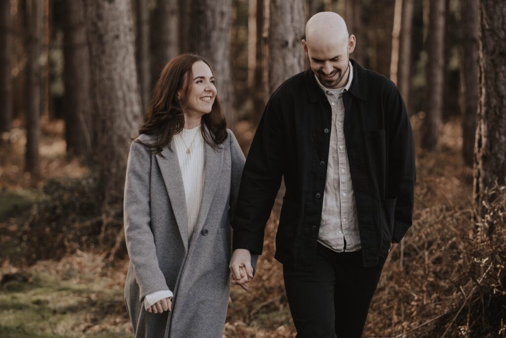 Thetford Forest engagement session in Norfolk