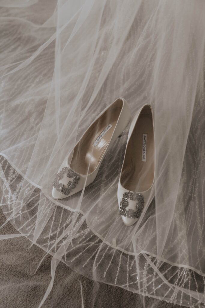 Bride getting ready at Dunglass Estate Wendy House Cottage