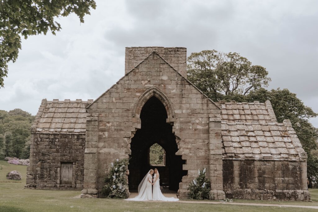 Natural wedding photography at Dunglass Estate