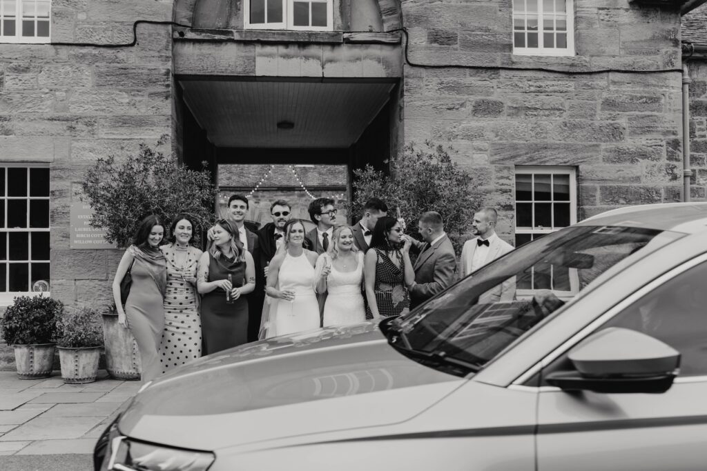 Spring wedding at Dunglass Estate