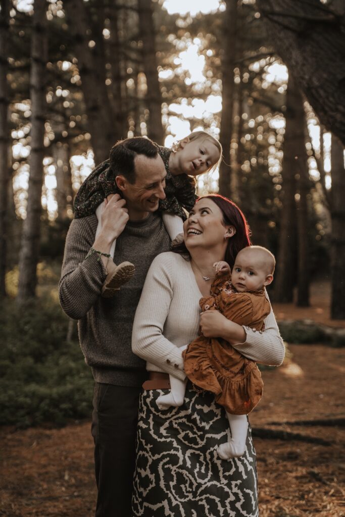 Family photographer at Holkham in Norfolk